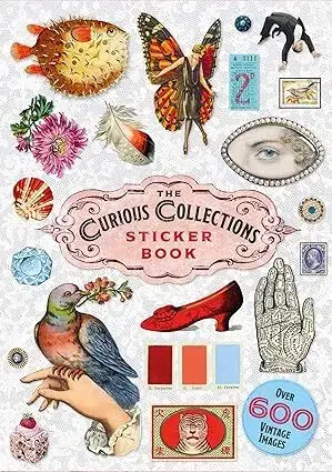 Dizajn, úžitkové umenie, móda The Curious Collections Sticker Book - Grace Wilmshurst