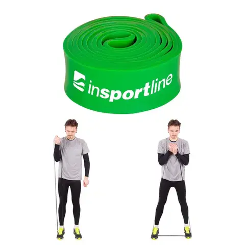 Ostatné fitness náradie Posilňovacia guma inSPORTline Hangy Heavy 204x4,4 cm / 30 kg