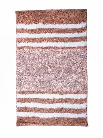 Kúpeľňové predložky MKLozkoviny.sk Kúpeľňová predložka 40×60 cm - Ella svetlá terakota