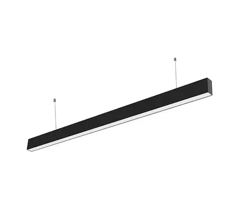 Svietidlá  LED Luster na lanku SAMSUNG CHIP LED/40W/230V 6400K čierna 21600