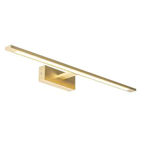 Nástenné osvetlenie Nástenná lampa mosadz 62 cm vrátane LED IP44 - Jerre