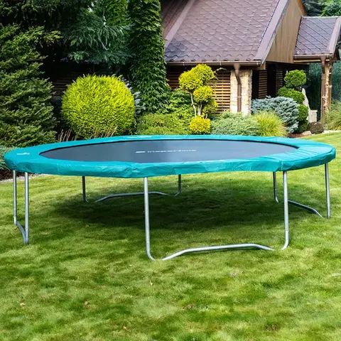 Trampolíny Trampolína inSPORTline Green 457 cm