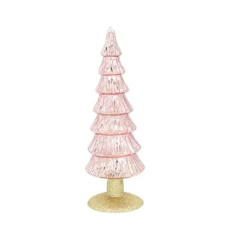 Vianočné dekorácie Dekorácia Pink Chritmas Tree 28cm
