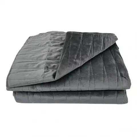 Prehozy na posteľ Prikrývka na posteľ  Lido 170x220 antracit Merkury Home