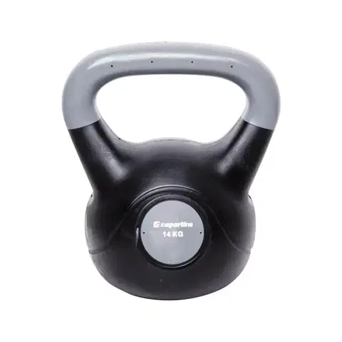 Kettlebell Činka inSPORTline Vin-Bell Dark 14 kg