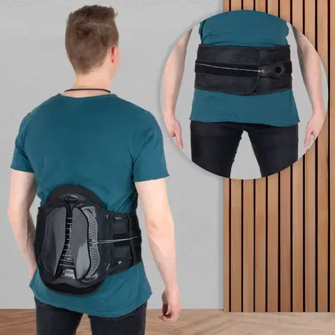 Zdravotné bandáže a ortézy Bedrový pás inSPORTline Renibos s vystužením