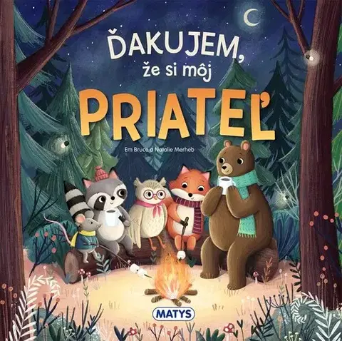 Leporelá, krabičky, puzzle knihy Ďakujem, že si môj priateľ - Em Bruce