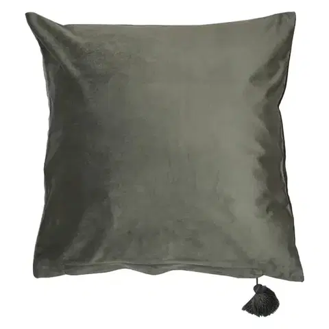 Dekoračné obliečky Obliečka Velvet 40x40 čierna