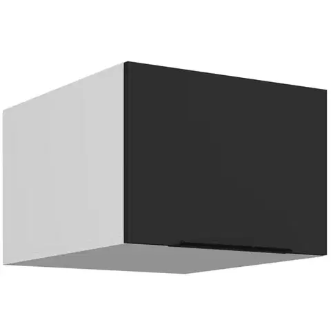 Kuchynské skrinky visiace Kuchynská skrinka Aria-Bl/Wh Anti Fingerprint 50 Nagu-36 1f
