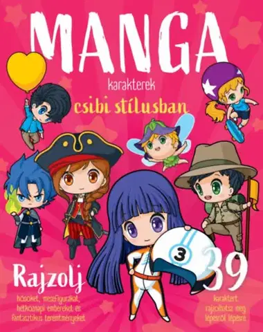 Pre deti a mládež - ostatné Manga karakterek csibi stílusban