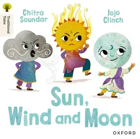 Príprava do školy, pracovné zošity Oxford Reading Tree Traditional Tales: Level 4: Sun, Moon and Wind - Chitra Soundar