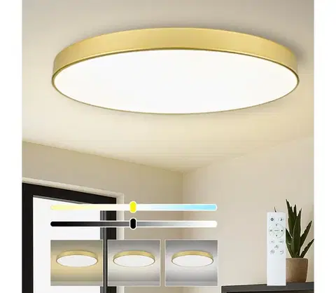 Svietidlá BRILAGI - LED stmievateľné bazénové svietidlo POOL SMART LED/180W/230V 120 cm zlaté Wi-Fi Tuya + diaľkový ovládač BRI573