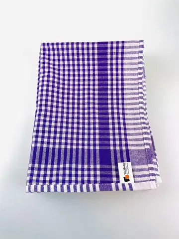 Utierky Kuchynské bavlnené utierky Fialové 50x70cm TiaHome