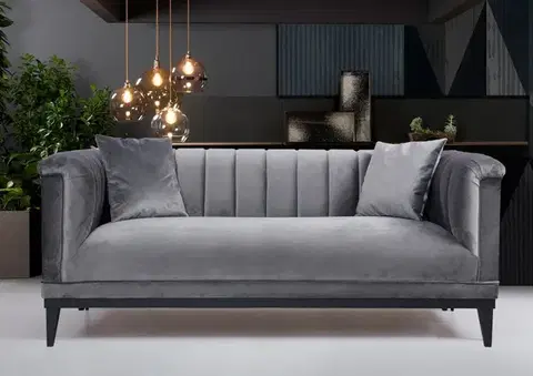 Pohovky a gauče Dvojmiestna pohovka Trendy - Dark Grey