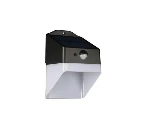 Svietidlá  LED solárne nástenné svietidlo so senzorom LED/2W/3,7V 4000K IP65 1200 mAh 10309