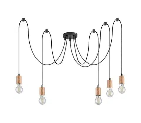 Svietidlá Rabalux 72075 - Luster na lanku DOLLIEN 5xE27/60W/230V pavúk buk 72075