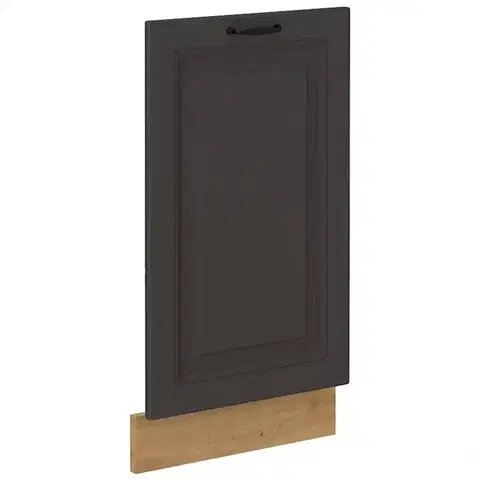 Dvierka a čelá zásuviek pre kuchynske skrinky Dvierka na umývačku STILO grafit mat/artisan Dvierka zm 713x446