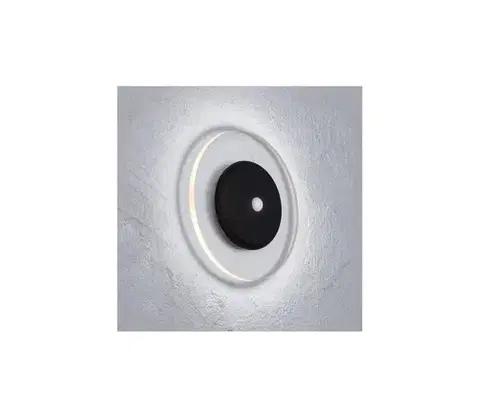 Svietidlá Eglo 75884 - LED RGBW stmievateľné nástenné svietidlo so senzorom TREPELLA LED/5V čierne + s diaľkovým ovládačom 75884
