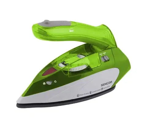 Predlžovacie káble Sencor - Cestovná naparovacia žehlička 1100W/115V/230V zelená 41013215