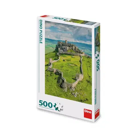 500 dielikov Dino Toys Puzzle Spišský hrad 500 Dino