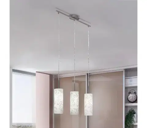 Svietidlá EGLO 90048 - Luster závesný AMADORA 3xE27/60W/230V 90048