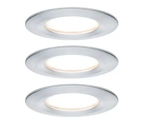 Svietidlá Paulmann 93462 - SADA 3xLED/6W IP44 Kúpeľňové podhľadové svietidlo NOVA 230V 93462