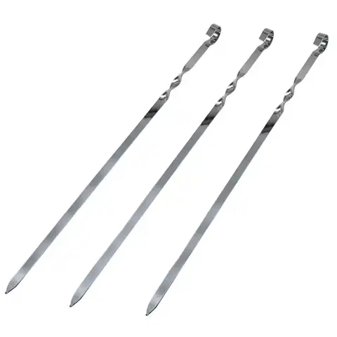 Príslušenstvo ku grilom Grilovacie ihly 3 ks 45 cm KY4503