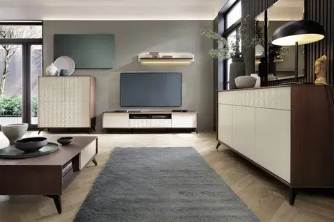 Obývacie steny TARANKO Zoom obývacia izba Savana mat / dub Zoom