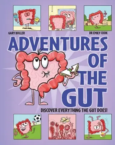 Príprava do školy, pracovné zošity Adventures of the Gut - Dr Emily Cook