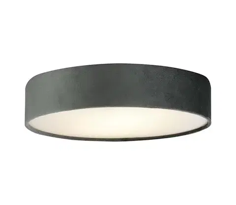 Svietidlá Searchlight 23298-3GY - Stropné svietidlo DRUM 3xE27/60W/230V sivé 23298-3GY