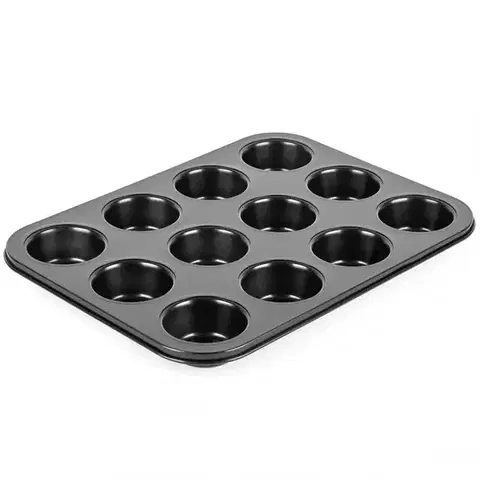 Dekorácie a bytové doplnky Forma na pečenie 12 muffin 35,5x26,5x3cm