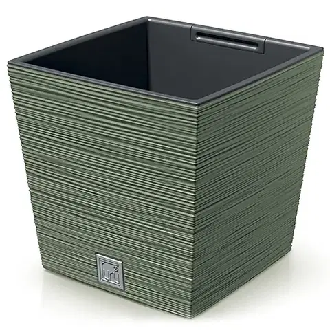 Kvetináče a truhlíky NABBI DFS300 plastový kvetináč 29,5 cm zelená
