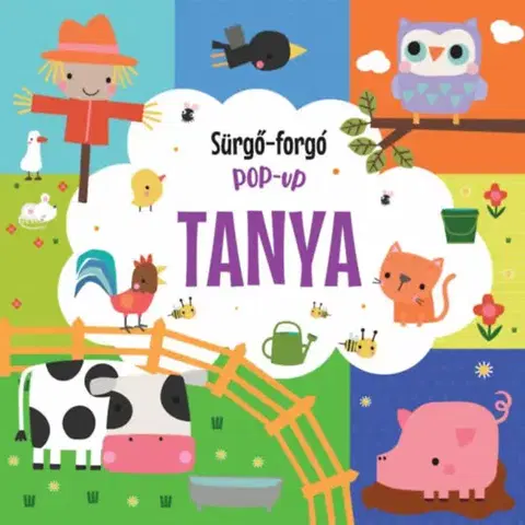 3D, magnetické, priestorové knihy Sürgő-forgó pop-up - Tanya