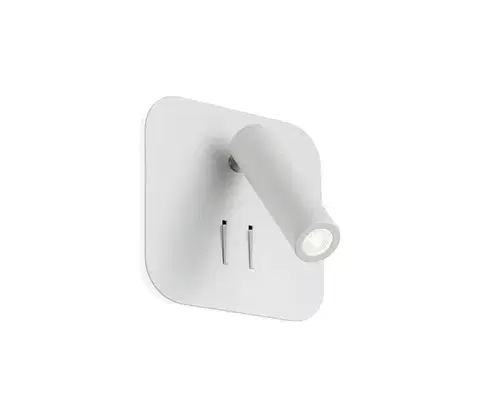 Svietidlá Redo 01-1491 - LED nástenné svietidlo QUDA LED/6W/230V + LED/3W CRI 90 biela 01-1491