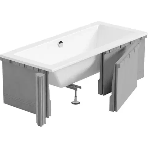 Vane MEXEN - X-ST polystyrénový plášť na obdĺžnikovú vaňu 120-150 x 70-90, biela 55020-00