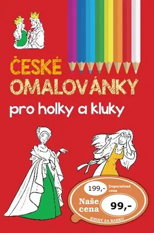 Pre deti a mládež - ostatné České omalovánky pro holky a kluky