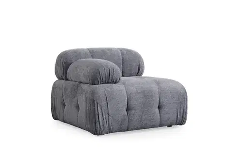 Kreslá Kreslo / Jednomiestna pohovka Petite L1 - Grey