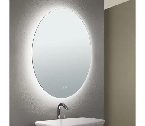Kúpeľňové zrkadlá Orion 13-398/60 - LED Zrkadlo s podsvietením FOCUS LED/25W/230V pr. 60 cm IP44 Spiegel 13-398/60