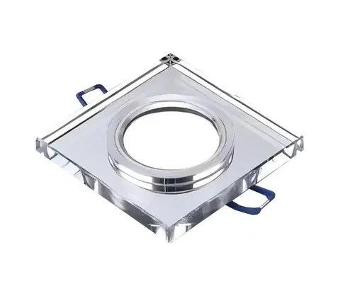 Svietidlá  Zápustné svietidlo 1xGU10/MR16/10W/230V 9x9 cm lesklý chróm 5903271845934