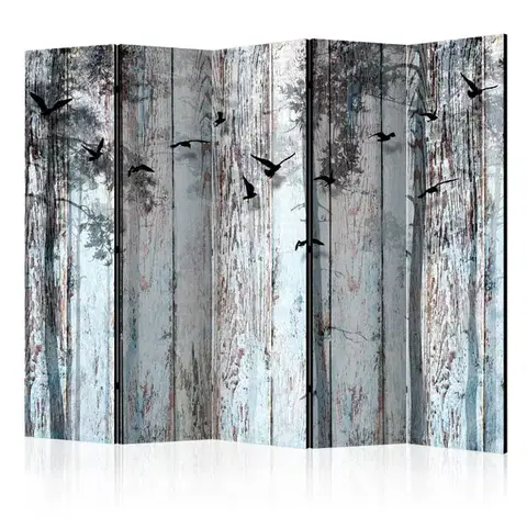 Paravány Paraván Rustic Boards Dekorhome