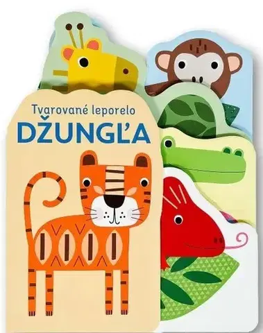 Leporelá, krabičky, puzzle knihy Tvarované leporelo: Džungľa - Sally Payne