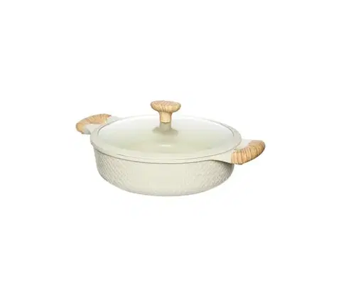 Panvice a hrnce Resto - Nízky hrniec s pokrievkou RAN 4,1 l 28 cm RES-93806