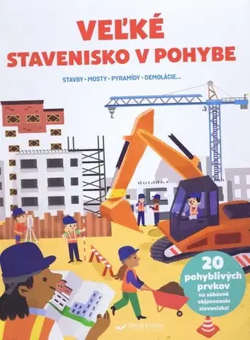 Leporelá, krabičky, puzzle knihy Veľké stavenisko v pohybe