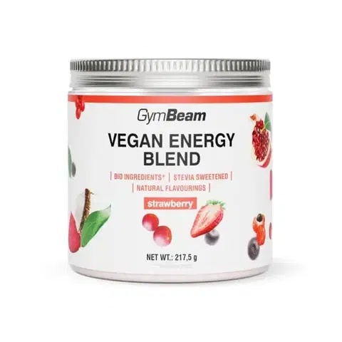 Pre-workouty GymBeam Vegan Energy Blend jahoda