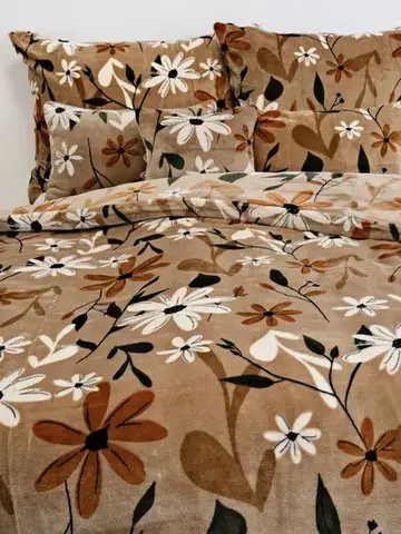 Obliečky MKLozkoviny.sk Francúzske obliečky mikroplyš Exclusive - Lola - 220 × 200 cm - 70 x 90 cm