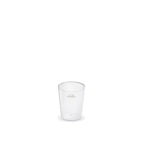 Poháre Kinekus Pohár kryštál 2cl, priemer 37mm, 50ks, jednorazový