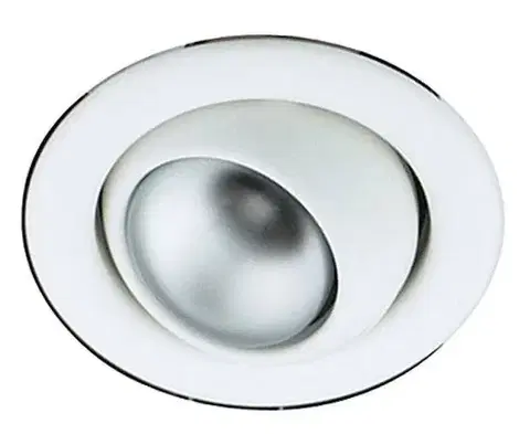 Stropná svetla Pohyblivé stropné svietidlo, okrúhle, biele, OZR-05