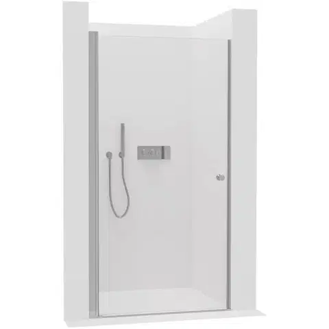 Sprchovacie kúty CERANO - Sprchové krídlové dvere Antelo L/P - 6 mm - chróm, transparentné sklo - 65x190 CER-481726