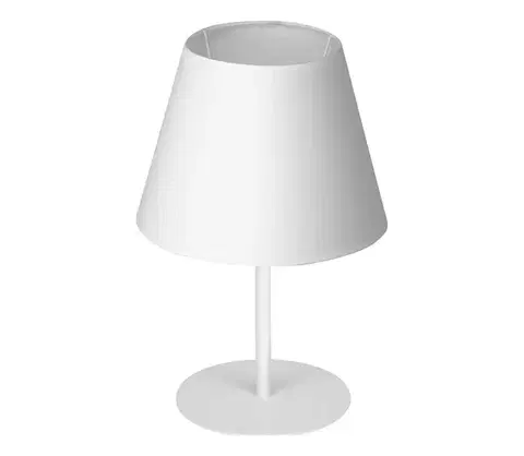 Lampy  Stolná lampa ARDEN 1xE27/60W/230V pr. 20 cm biela 3438