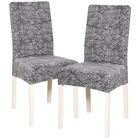 Doplnky do spálne 4Home Napínací poťah na stoličku Stone 45 - 50 cm, sada 2 ks